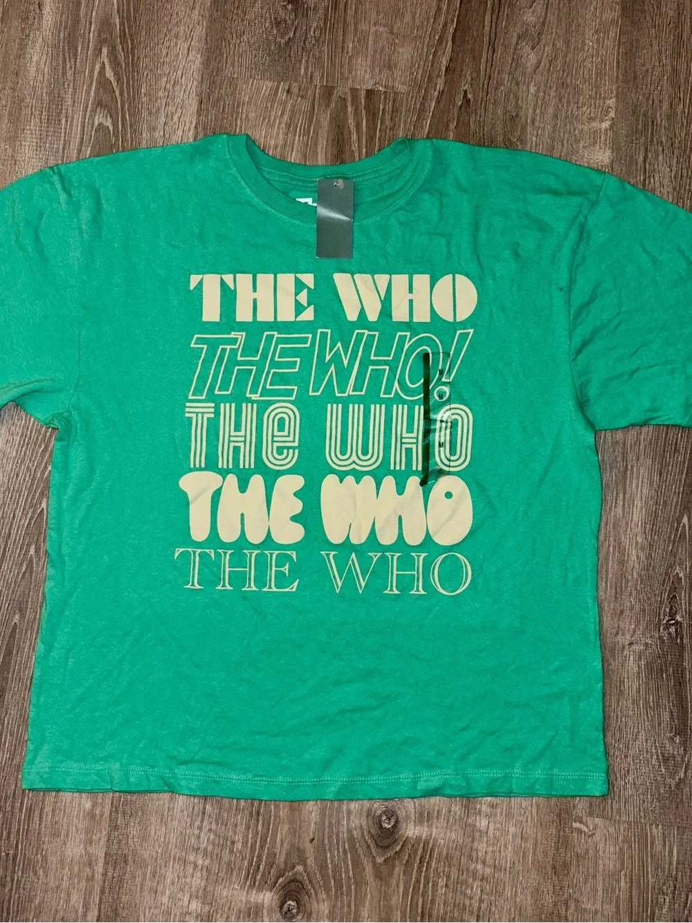 The Who Green Graphic Tee for Men